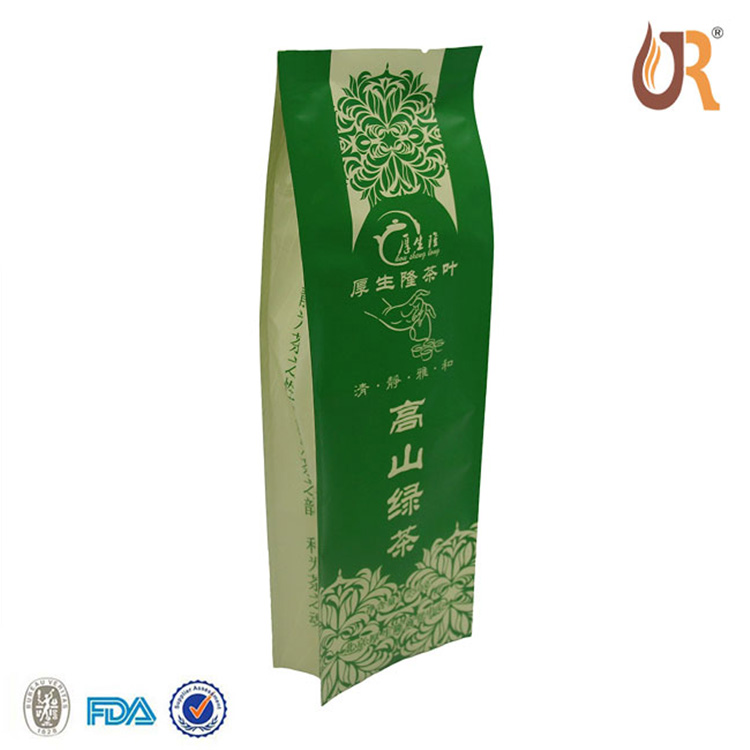 Quad Seal Side Gusseted Tea Bag