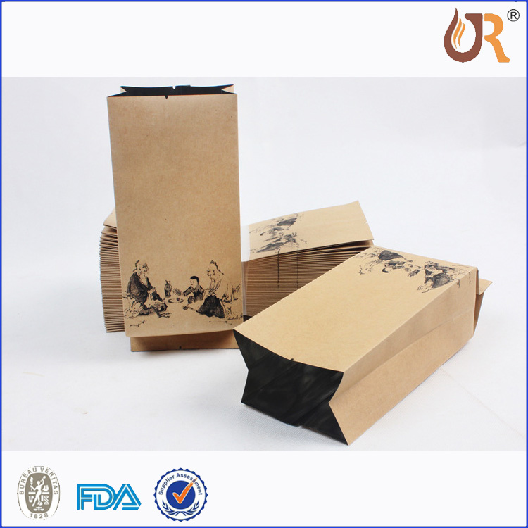 Side Gusseted Kraft Paper Tea Bag