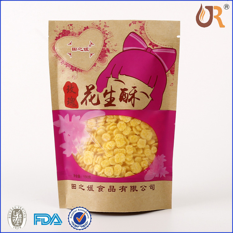 Kraft Paper Bag With Window